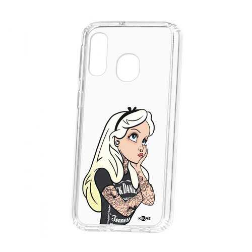 Чехол Kruche Samsung Galaxy A40 2019 Print Tattoo Girl в Ростелеком