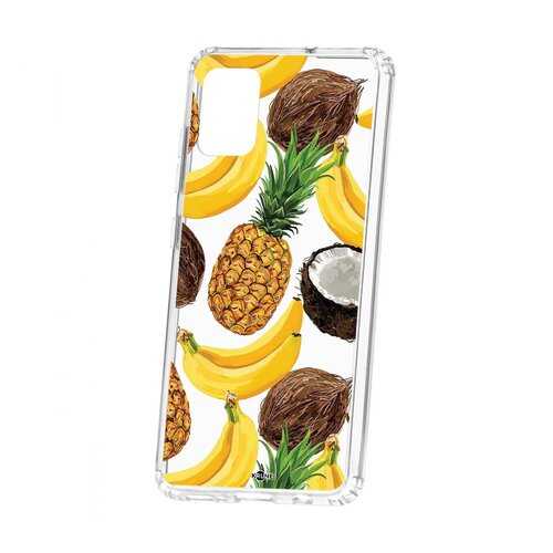 Чехол Kruche Samsung Galaxy A51 Print Тропический микс в Ростелеком