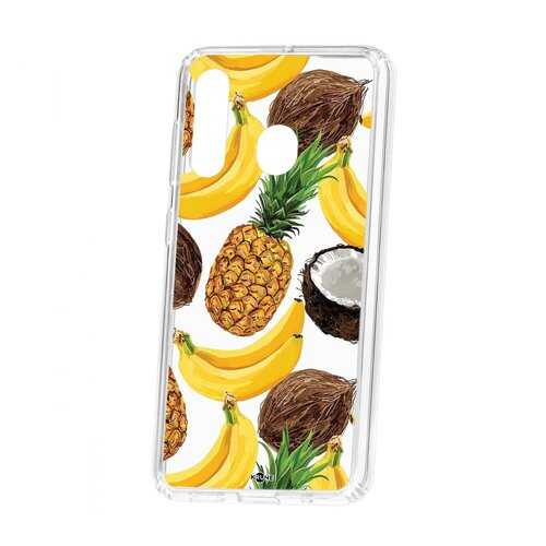Чехол Kruche Samsung Galaxy A60 2019 Print Тропический микс в Ростелеком