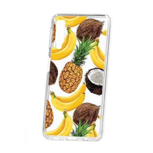 Чехол Kruche Samsung Galaxy A7 (2018) A750 Print Тропический микс в Ростелеком