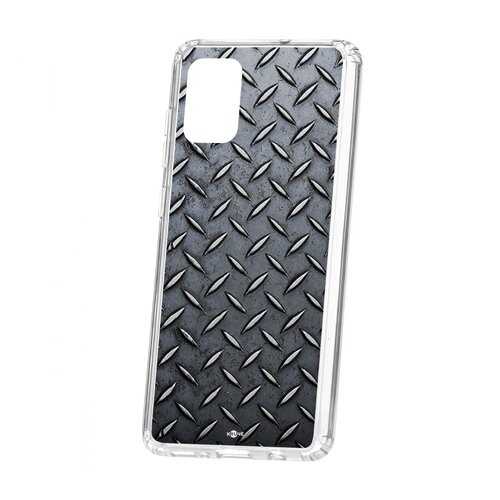 Чехол Kruche Samsung Galaxy A71 Print Сталь в Ростелеком