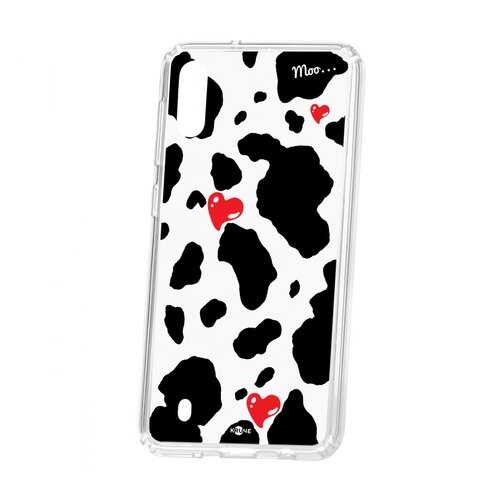 Чехол Kruche Samsung Galaxy M10 Print Корова в Ростелеком
