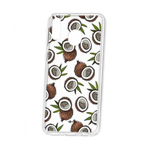 Чехол Kruche Samsung Galaxy M20 Print Кокосы в Ростелеком