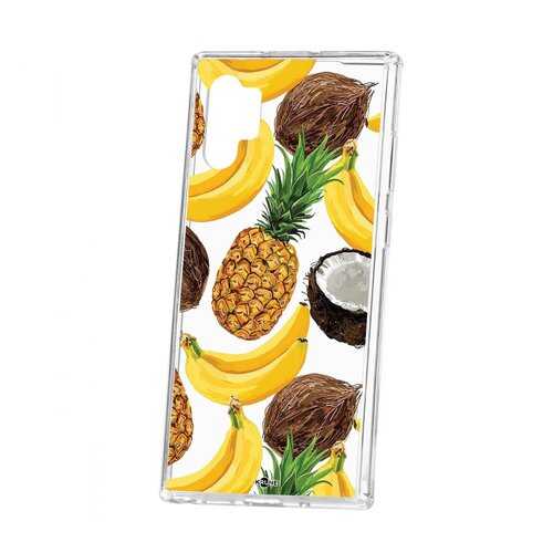 Чехол Kruche Samsung Galaxy Note 10+ Print Тропический микс в Ростелеком