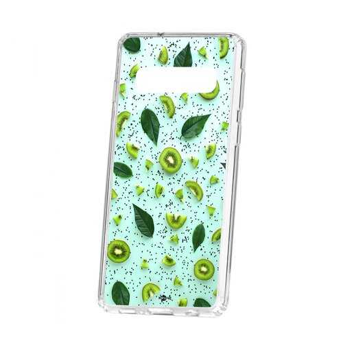 Чехол Kruche Samsung Galaxy S10 Print Киви в Ростелеком