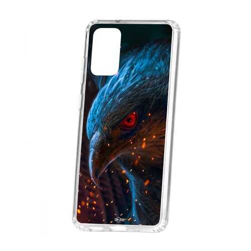 Чехол Kruche Samsung Galaxy S20 Plus Print Орел в Ростелеком