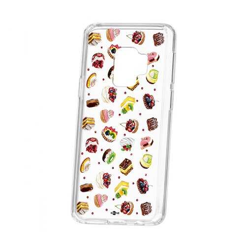 Чехол Kruche Samsung Galaxy S9 Print Cake в Ростелеком