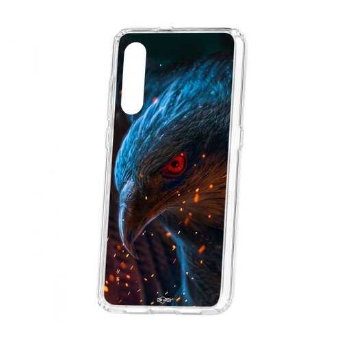 Чехол Kruche Xiaomi Mi 9 Print Орел в Ростелеком