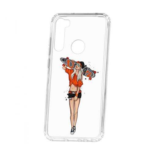 Чехол Kruche Xiaomi Redmi Note 8T Print Лонгборд в Ростелеком