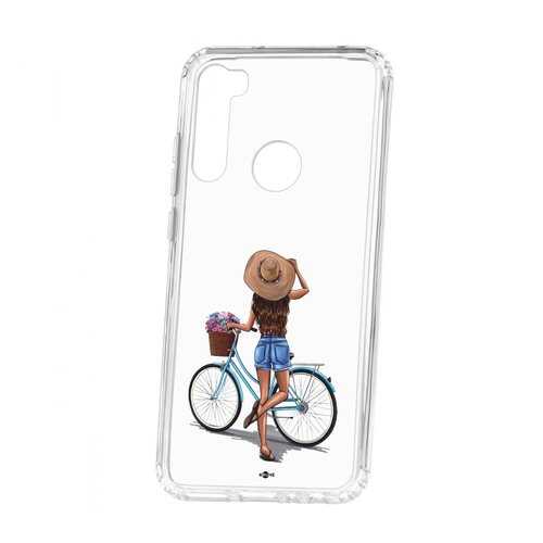 Чехол Kruche Xiaomi Redmi Note 8T Print Велосипедная прогулка в Ростелеком