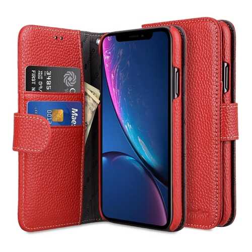 Чехол Melkco для Apple iPhone Xr - Wallet Book Type - Red в Ростелеком