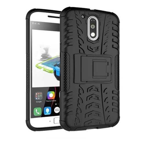 Чехол MyPads для Motorola Moto G4 Plus (XT1642) Black в Ростелеком