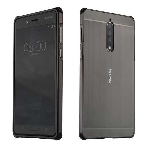 Чехол MyPads для Nokia 8 Black в Ростелеком