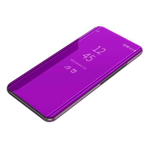 Чехол MyPads для Samsung Galaxy Note 5 Dual/Duos Clear View Cover Purple в Ростелеком