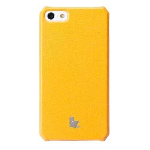 Чехол-накладка Jison Fashion Wallet (JS-IP5-01H80) для iPhone 5/5S/SE (Yellow) в Ростелеком