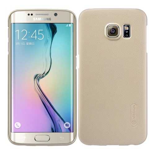 Чехол Nillkin Matte для Samsung G925F Galaxy S6 Edge Gold в Ростелеком