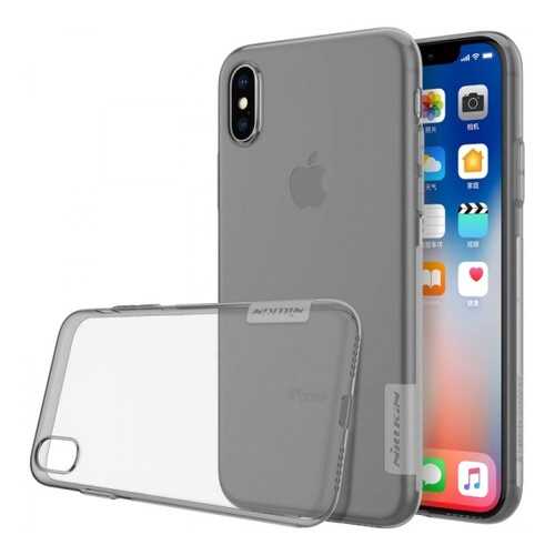 Чехол Nillkin Nature Series для Apple iPhone X (5.8) / XS Grey в Ростелеком
