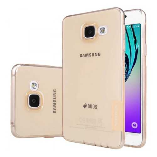 Чехол Nillkin Nature Series для Samsung A710F Galaxy A7 (2016) Gold в Ростелеком