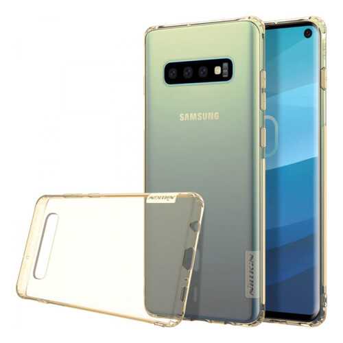 Чехол Nillkin Nature Series для Samsung Galaxy S10+ Gold в Ростелеком
