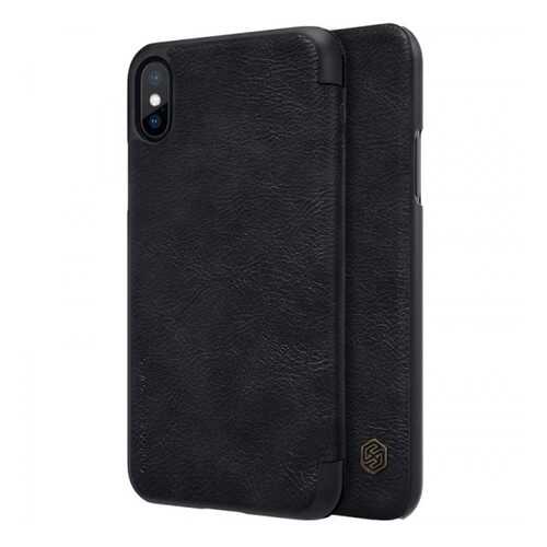 Чехол Nillkin Qin Series для Apple iPhone X / XS Black в Ростелеком