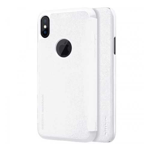 Чехол Nillkin Sparkle Series для Apple iPhoneX/XS White в Ростелеком