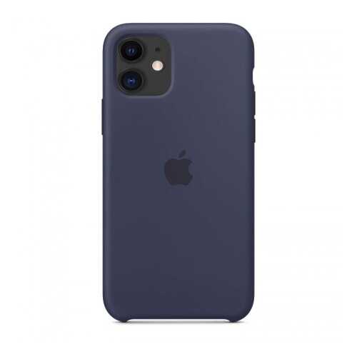 Чехол NoBrand Silicone Case Lux для iPhone 11 Midnight Blue в Ростелеком