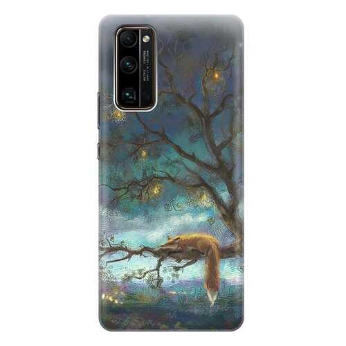 Чехол RE:PA для Honor 30 Pro+ с принтом Лиса на дереве в Ростелеком