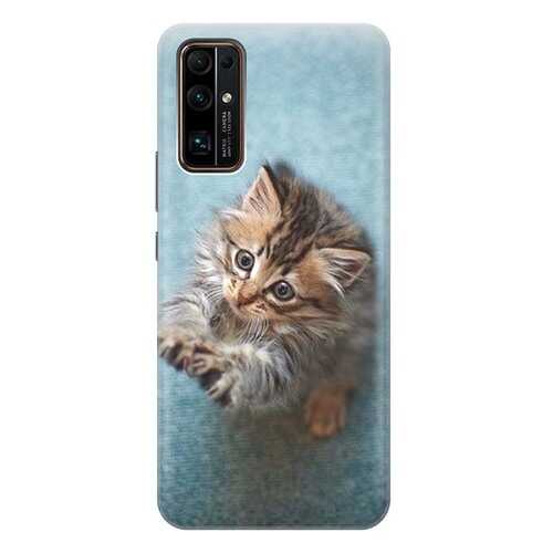 Чехол RE:PA для Honor 30 с принтом Котёнок на голубом в Ростелеком