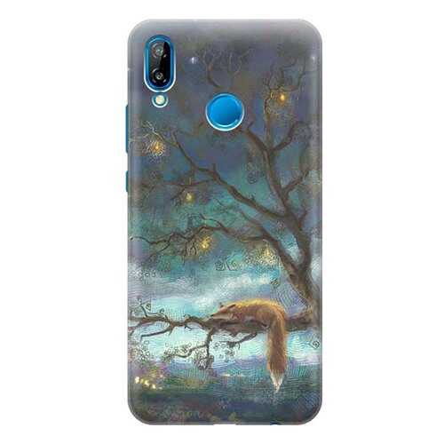 Чехол RE:PA для Huawei P20 Lite с принтом Лиса на дереве в Ростелеком