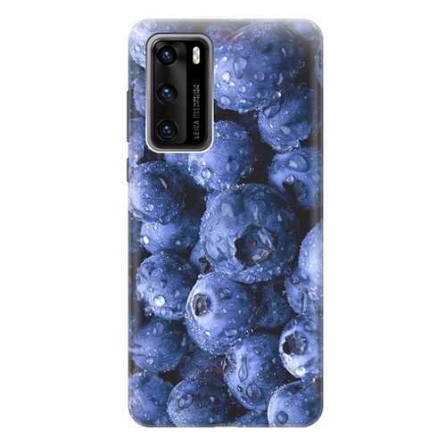 Чехол RE:PA для Huawei P40 с принтом Черника в Ростелеком