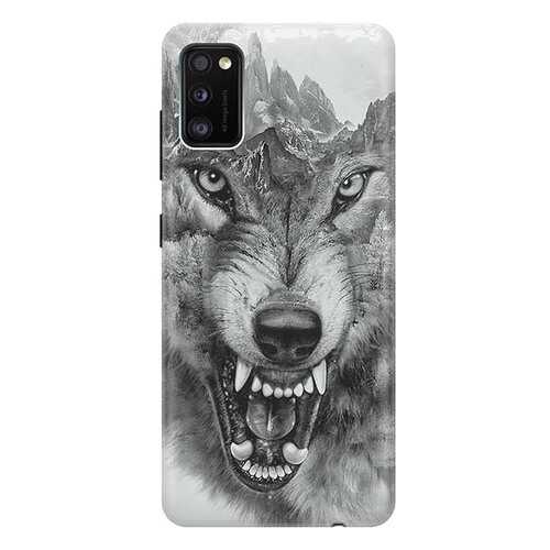 Чехол RE:PA для Samsung Galaxy A41 с принтом Волк в горах в Ростелеком