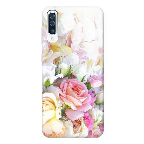 Чехол RE:PA для Samsung Galaxy A50 с принтом Нежные розы в Ростелеком