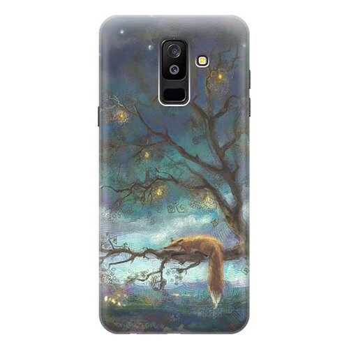 Чехол RE:PA для Samsung Galaxy A6 Plus (2018) A605G с принтом Лиса на дереве в Ростелеком
