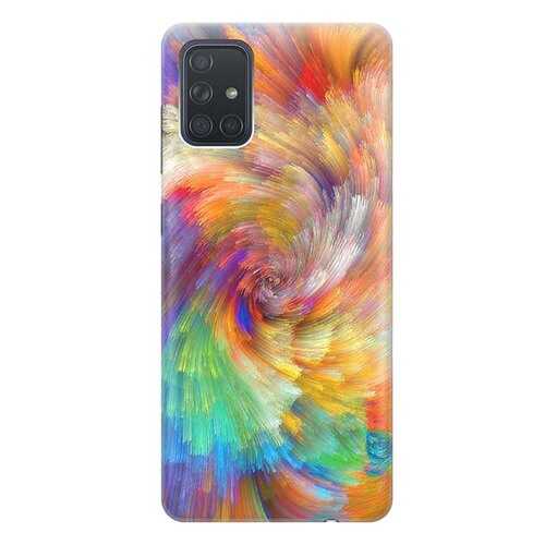 Чехол RE:PA для Samsung Galaxy A71 с принтом Акварельная красота в Ростелеком