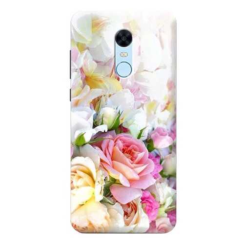 Чехол RE:PA для Xiaomi Redmi 5 Plus с принтом Нежные розы в Ростелеком