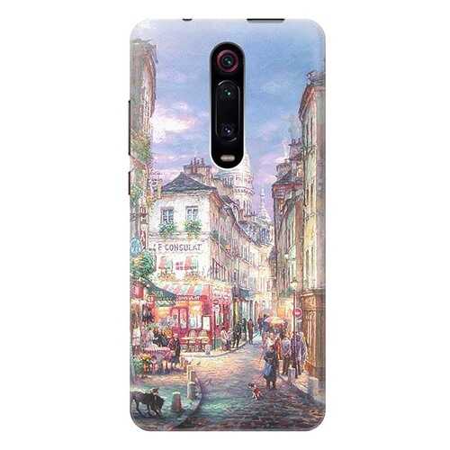 Чехол RE:PA для Xiaomi Redmi K20/K20 Pro/Mi 9T/Mi 9T Pro с принтом Пейзаж Монмартра в Ростелеком