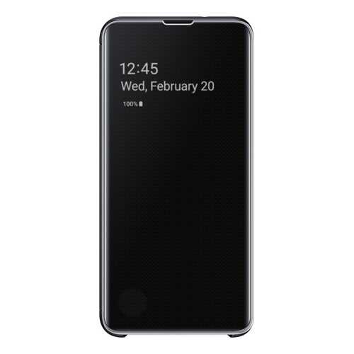 Чехол Samsung Clear View Cover для Galaxy S10E Black в Ростелеком