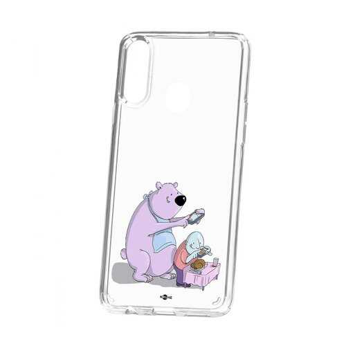Чехол Samsung Galaxy A20S Kruche Print Foodstagramm в Ростелеком