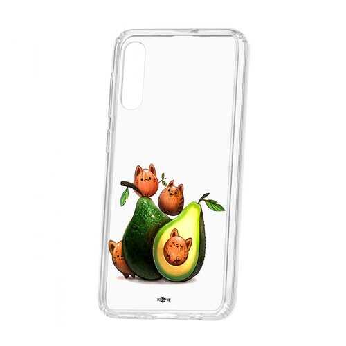 Чехол Samsung Galaxy A50 2019 Kruche Print Авокотики в Ростелеком