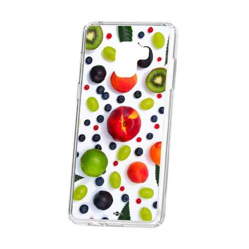 Чехол Samsung Galaxy A8+ 2018 (A730) Kruche Print Fruits в Ростелеком