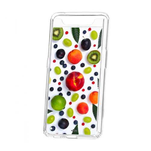 Чехол Samsung Galaxy A80 Kruche Print Fruits в Ростелеком