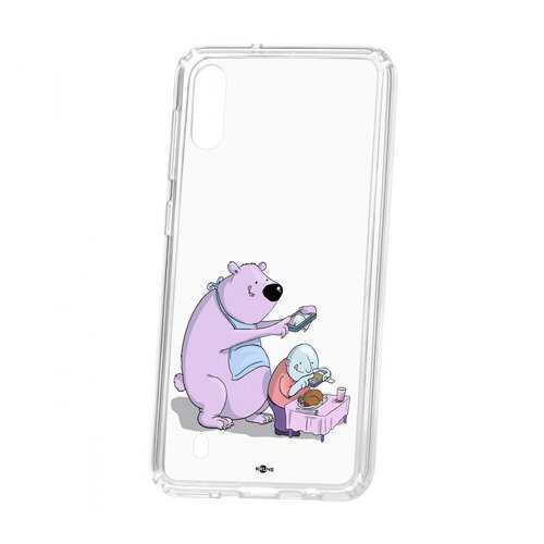 Чехол Samsung Galaxy M10 Kruche Print Foodstagramm в Ростелеком