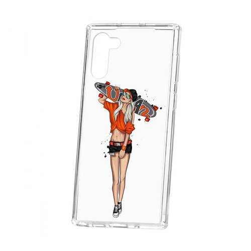 Чехол Samsung Galaxy Note 10 Kruche Print Лонгборд в Ростелеком