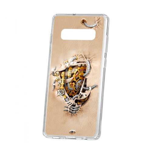 Чехол Samsung Galaxy S10+ Kruche Print Механизм в Ростелеком