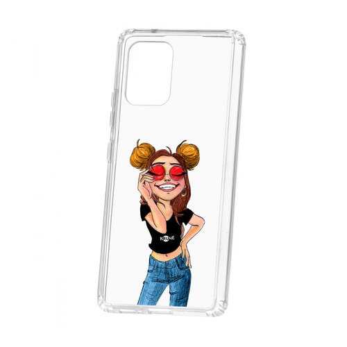 Чехол Samsung Galaxy S10 Lite Kruche Print Smiling в Ростелеком