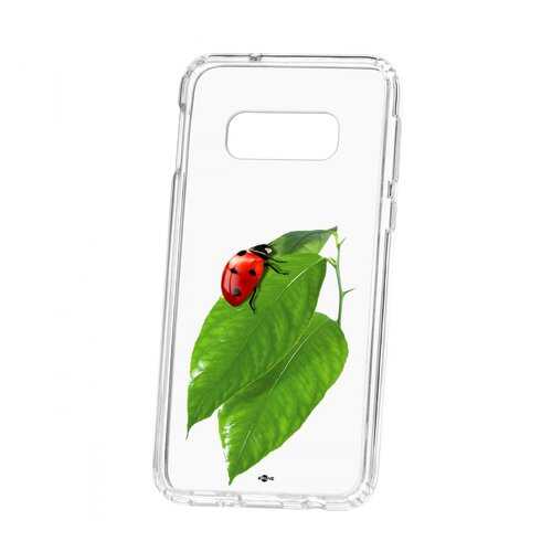 Чехол Samsung Galaxy S10e Kruche Print Ladybug в Ростелеком
