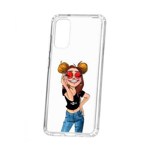 Чехол Samsung Galaxy S20 Kruche Print Smiling в Ростелеком