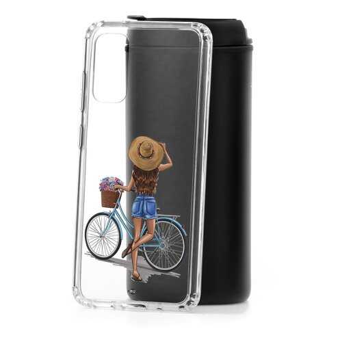 Чехол Samsung Galaxy S20 Kruche Print Велосипедная прогулка в Ростелеком