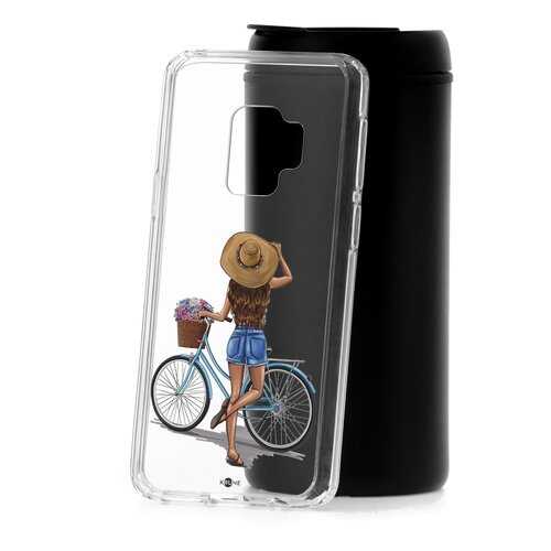 Чехол Samsung Galaxy S9 Kruche Print Велосипедная прогулка в Ростелеком