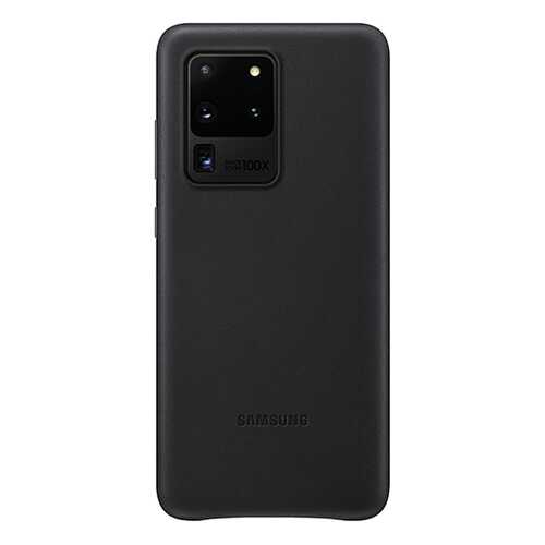 Чехол Samsung Leather Cover Z3 для Galaxy S20 Ultra Black в Ростелеком